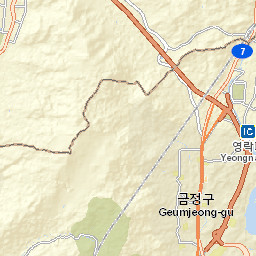 Geumjeong-gu Street Map