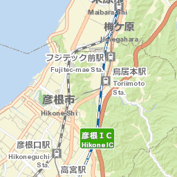 Hikone Street Map