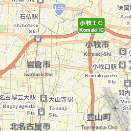 Komaki Street Map