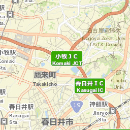 Kasugai Street Map