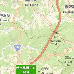 Tajimi Street Map