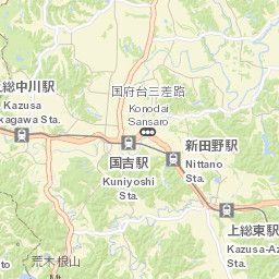 Isumi Shi Street Map
