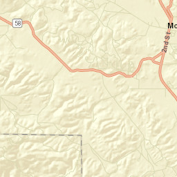 McKittrick California Street Map