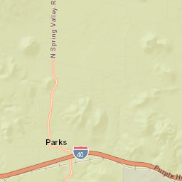 Parks Arizona Street Map