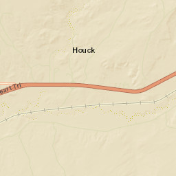 Houck Arizona Street Map
