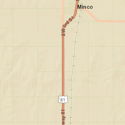 Minco Street Map