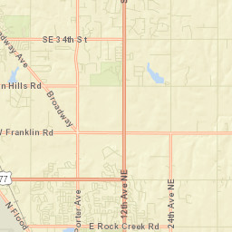 3745-3897 South Sunnylane Road, Moore Street Map