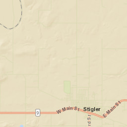 Perry Road, Stigler, OK 74462, USA Street Map