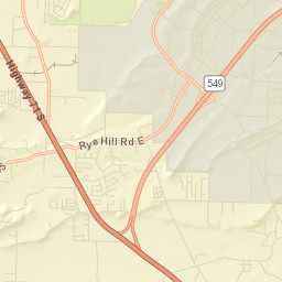 White Bluff Arkansas Street Map