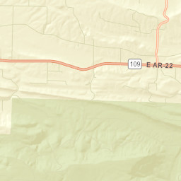 Sand Ridge Arkansas Street Map