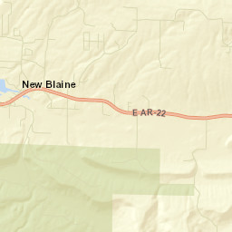 Liberty Arkansas Street Map