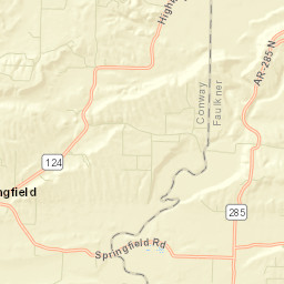 7037-7131 Arkansas 124 Springfield Street Map