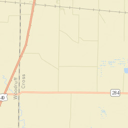 Penrose Arkansas Street Map