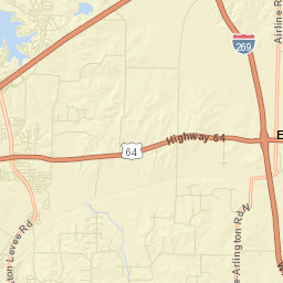 Lenow Tennessee Street Map