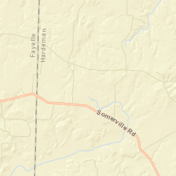 Newcastle Tennessee Street Map