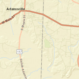 Mount Vinson Tennessee Street Map