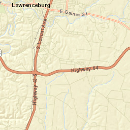 950-968 Prosser Road, Leoma, TN 38468 Street Map