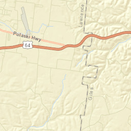 Westside Tennessee Street Map