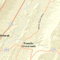 Shirleyton Tennessee Street Map