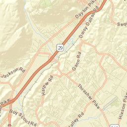 Sterling Park Tennessee Street Map