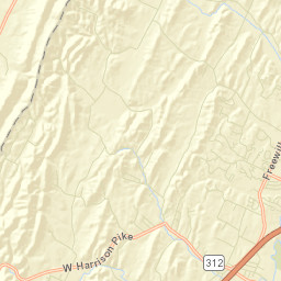 Rolling Hills Tennessee Street Map