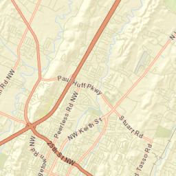 Windwood Tennessee Street Map