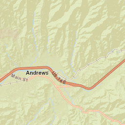 Andrews Street Map