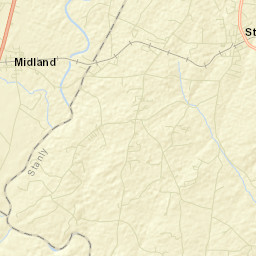 Midland Street Map