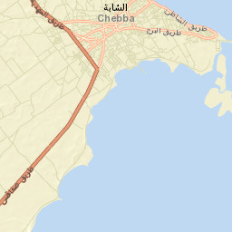 Chebba Street Map