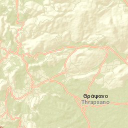 Thrapsanón Street Map