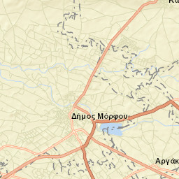 Mórfou Street Map