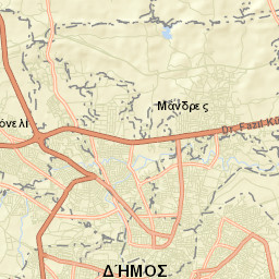 Nicosia Street Map