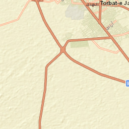 Torbat-e-Jam Street Map
