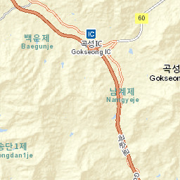 Gokseong-gun Street Map