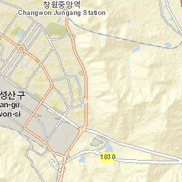 Changwon Street Map
