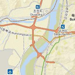 Buk-gu Street Map
