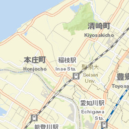 Hikone-shi Street Map