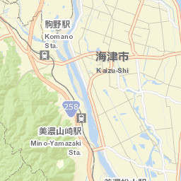 Kaizu-shi Street Map