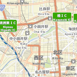 Nagoya Street Map