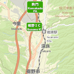 Susono Street Map