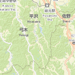 Katsuura-shi Street Map