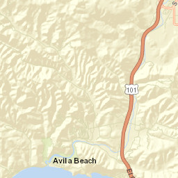 Port San Luis California Street Map