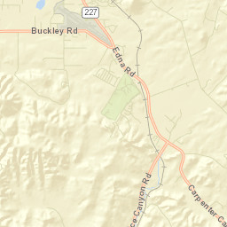 Tiber California Street Map