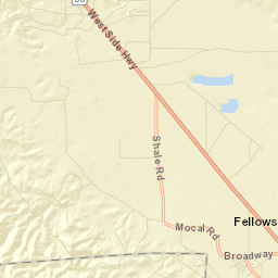 Fellows California Street Map