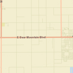 Weed Patch California Street Map