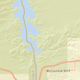 Davis Dam Arizona Street Map
