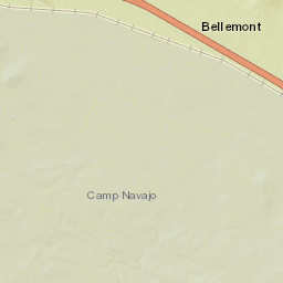 Bellemont Arizona Street Map