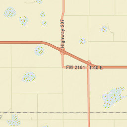 Interstate 40, Panhandle, TX 79068, USA Street Map