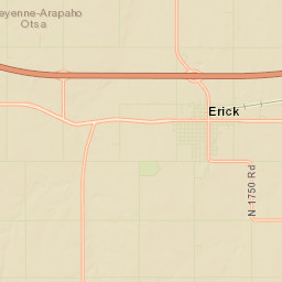 Erick Street Map
