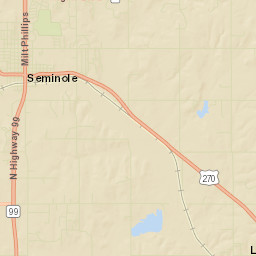 Seminole Street Map